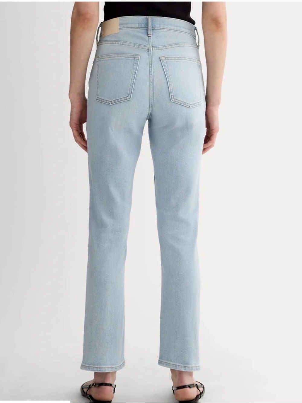 Everlane The Original Cheeky Jean Size 32 Light Wash - Picture 2 of 9